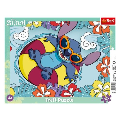 Stitch Úszógumis Puzzle (25 darabos) - Trefl