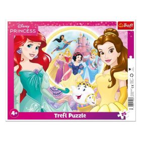 Ariel és Belle hercegnő puzzle (25 db-os) - Trefl