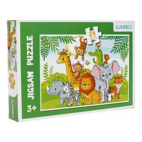 Dzsungel állatok puzzle (24 darabos)