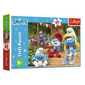   Hupikék Törpikék Doboló Jelenet Puzzle (30 db-os) - Trefl