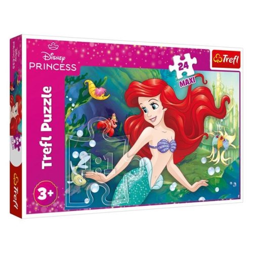 Trefl Ariel hercegnő puzzle (24 db-os)