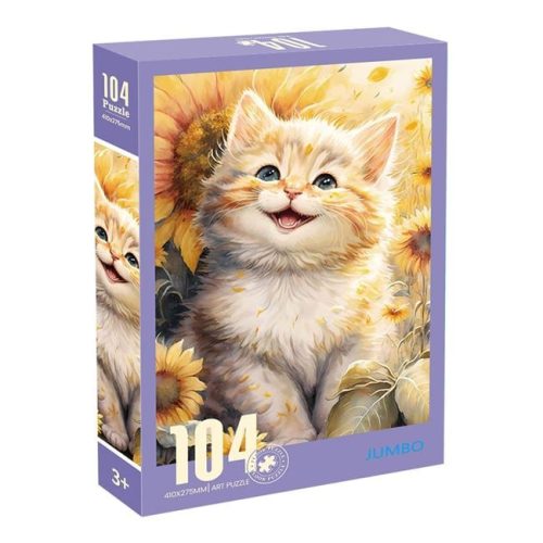 Napraforgós Cica Puzzle (104 darabos)