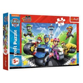 Mancs Őrjárat Puzzle Járművekkel (100 db-os) - Trefl