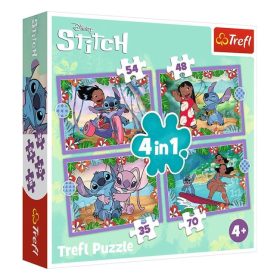 Lilo és Stitch 4 az 1-ben puzzle - Trefl