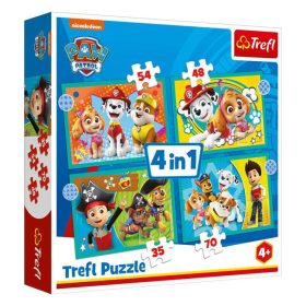 Mancs Őrjárat 4 az 1-ben Puzzle - Trefl