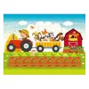 Állatfarm és traktor puzzle (35 darabos Jumbo készlet)