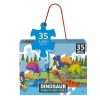 Dinoszauruszok a tónál puzzle (35 db jumbo elem)