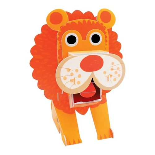 3D Mozgó Oroszlán Puzzle - Építőjáték (11 darabos)