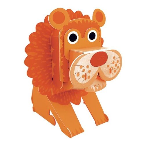 3D Mozgó Oroszlán Puzzle - Építőjáték (11 darabos)
