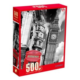 Big Ben és Piros Telefonfülke Puzzle (500 darabos)