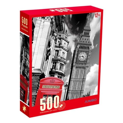 Big Ben és Piros Telefonfülke Puzzle (500 darabos)