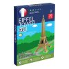 3D Eiffel-torony építőjáték (20 darabos)