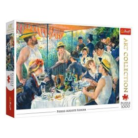   Pierre Renoir: Ebéd a hajón festmény puzzle (1000 db-os) - Trefl