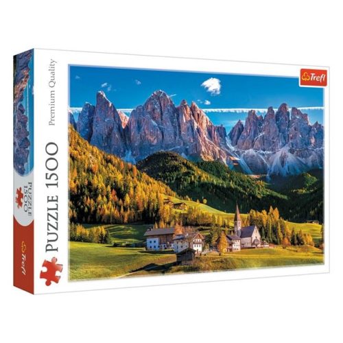 Dolomit-hegység, Olaszország - 1500 darabos puzzle - Trefl