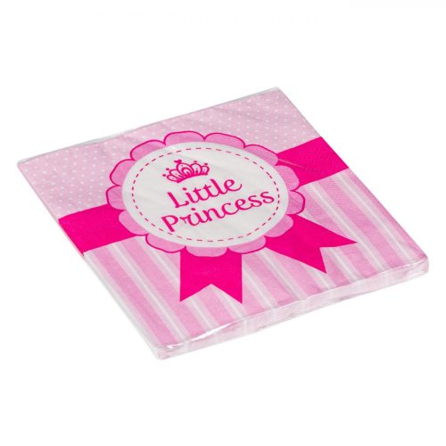 Rózsaszín partiszalvéták - Little Princess