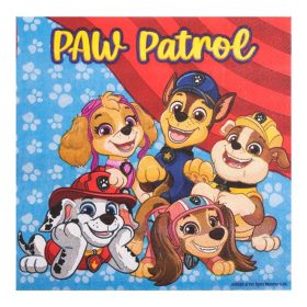   PAW Patrol Mintás Kétrétegű Asztali Szalvéták 33 x 33 cm – 12 db