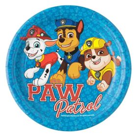 PAW Patrol Mintás Papír Partitányérok 18 cm – 6 db