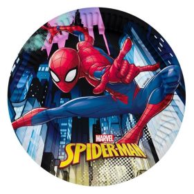 Spiderman papírtányérok 19,5 cm - 6 darab